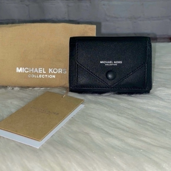 Michael Kors Mini Floral BANCROFT Satchel/WALLET w/Pocket 2pc Set - Picture 8 of 11